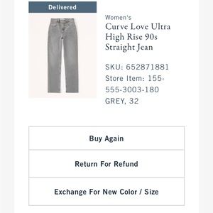 Abercrombie & Fitch Jeans